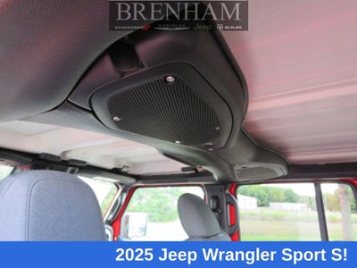 2025 Jeep Wrangler WRANGLER 4-DOOR SPORT S