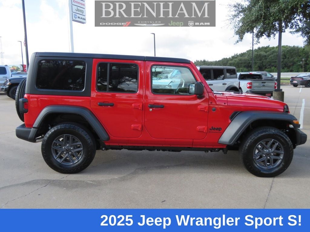 2025 Jeep Wrangler WRANGLER 4-DOOR SPORT S