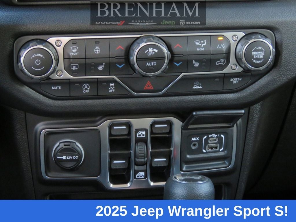 2025 Jeep Wrangler WRANGLER 4-DOOR SPORT S