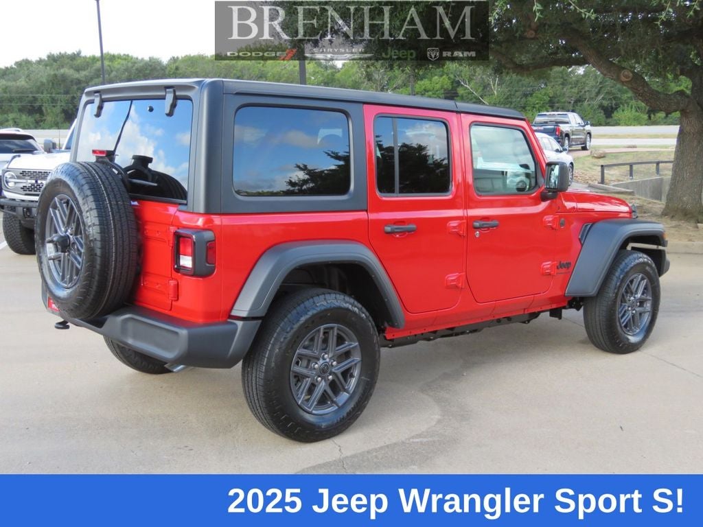 2025 Jeep Wrangler WRANGLER 4-DOOR SPORT S
