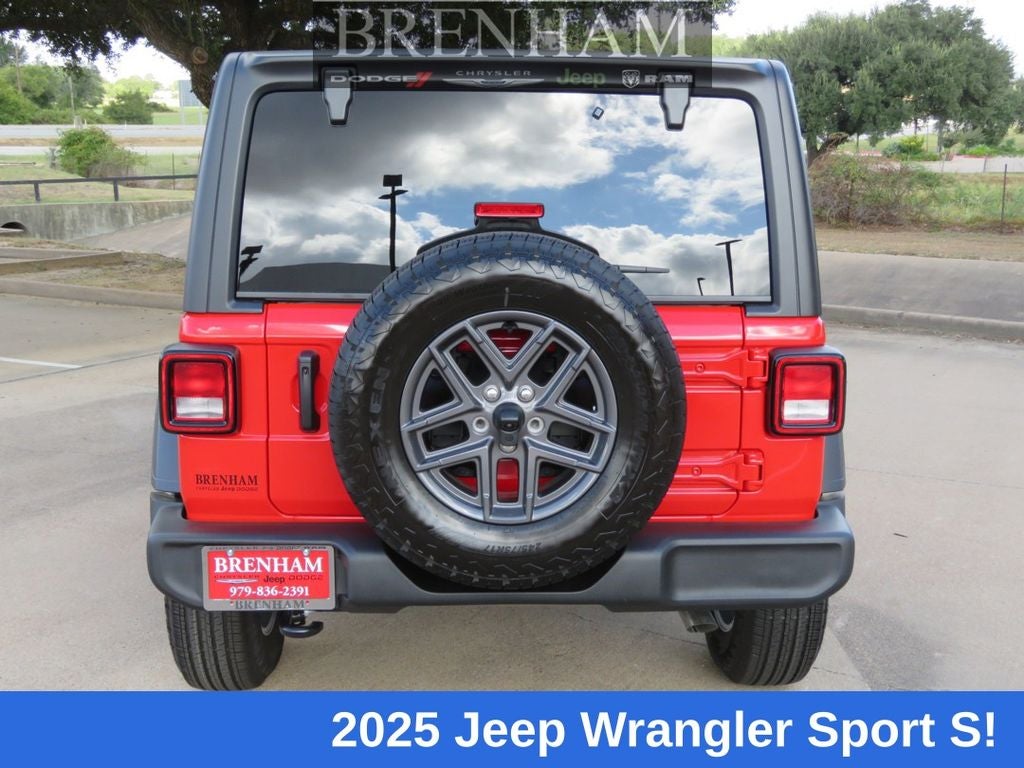 2025 Jeep Wrangler WRANGLER 4-DOOR SPORT S