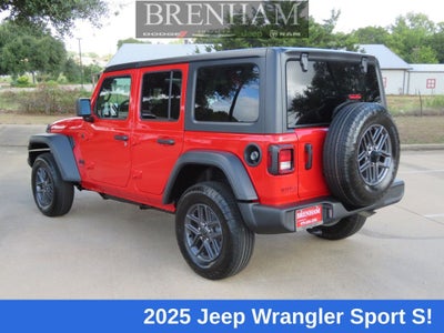 2025 Jeep Wrangler WRANGLER 4-DOOR SPORT S