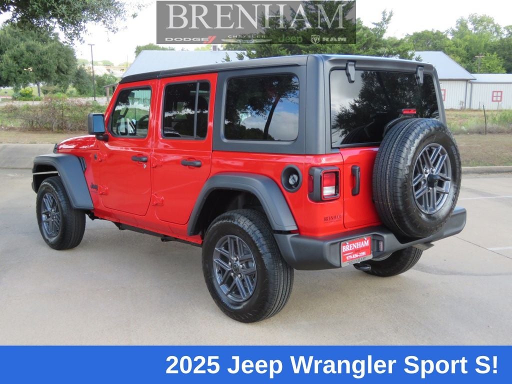 2025 Jeep Wrangler WRANGLER 4-DOOR SPORT S