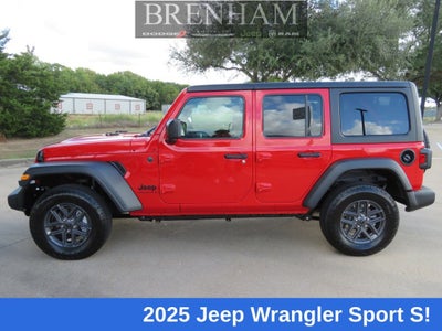 2025 Jeep Wrangler WRANGLER 4-DOOR SPORT S