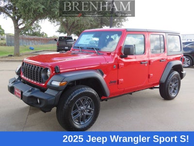 2025 Jeep Wrangler WRANGLER 4-DOOR SPORT S