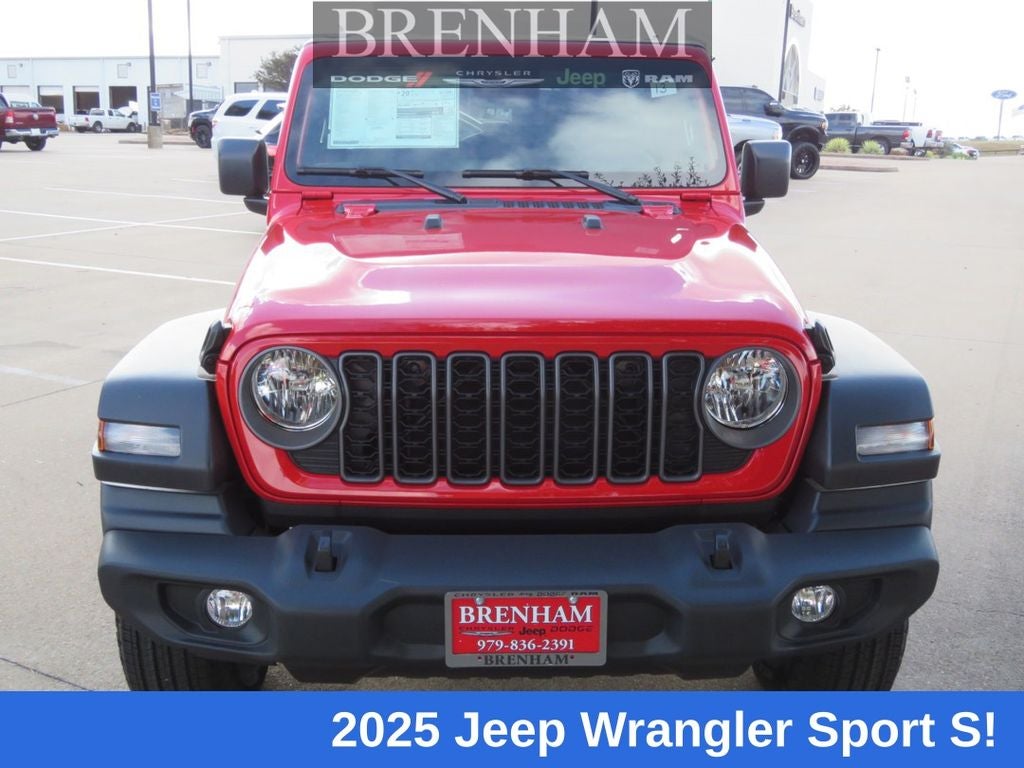 2025 Jeep Wrangler WRANGLER 4-DOOR SPORT S