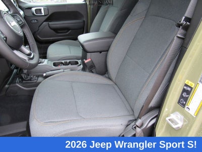 2026 Jeep Wrangler WRANGLER 4-DOOR SPORT S