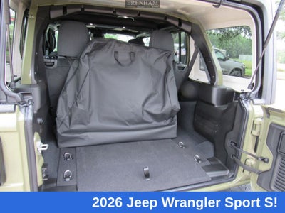 2026 Jeep Wrangler WRANGLER 4-DOOR SPORT S