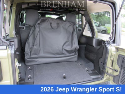 2026 Jeep Wrangler WRANGLER 4-DOOR SPORT S