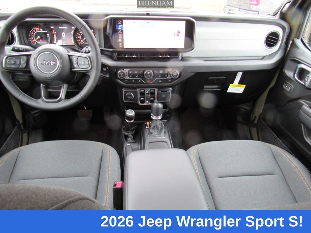 2026 Jeep Wrangler WRANGLER 4-DOOR SPORT S