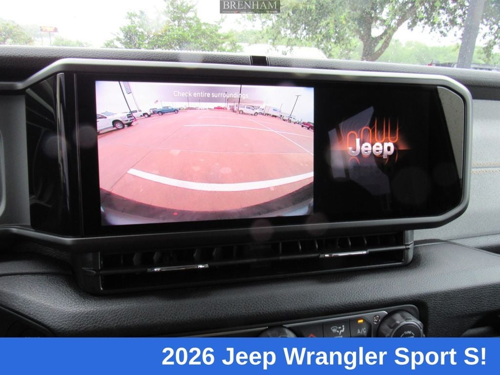 2026 Jeep Wrangler WRANGLER 4-DOOR SPORT S