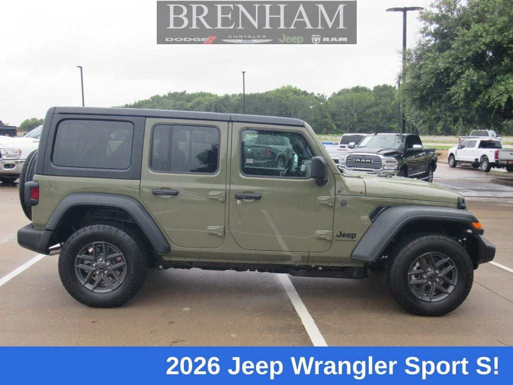 2026 Jeep Wrangler WRANGLER 4-DOOR SPORT S