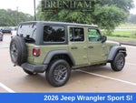 2026 Jeep Wrangler WRANGLER 4-DOOR SPORT S