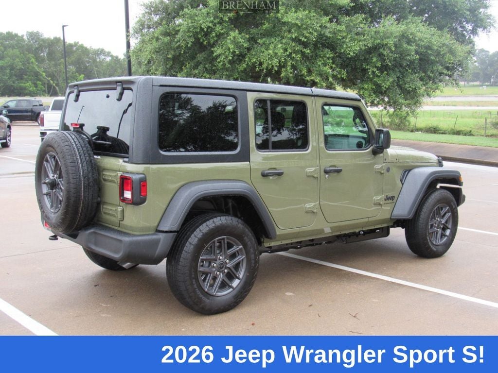 2026 Jeep Wrangler WRANGLER 4-DOOR SPORT S