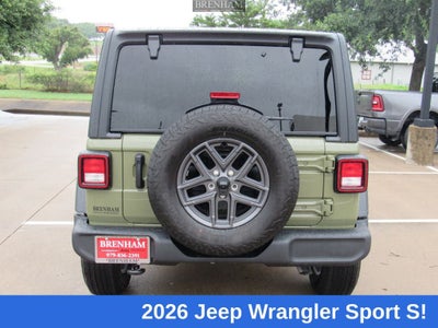 2026 Jeep Wrangler WRANGLER 4-DOOR SPORT S