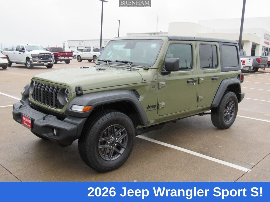 2026 Jeep Wrangler WRANGLER 4-DOOR SPORT S