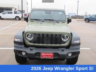 2026 Jeep Wrangler WRANGLER 4-DOOR SPORT S