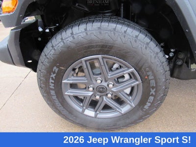 2026 Jeep Wrangler WRANGLER 4-DOOR SPORT S