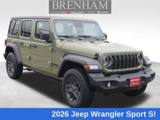 2026 Jeep Wrangler WRANGLER 4-DOOR SPORT S