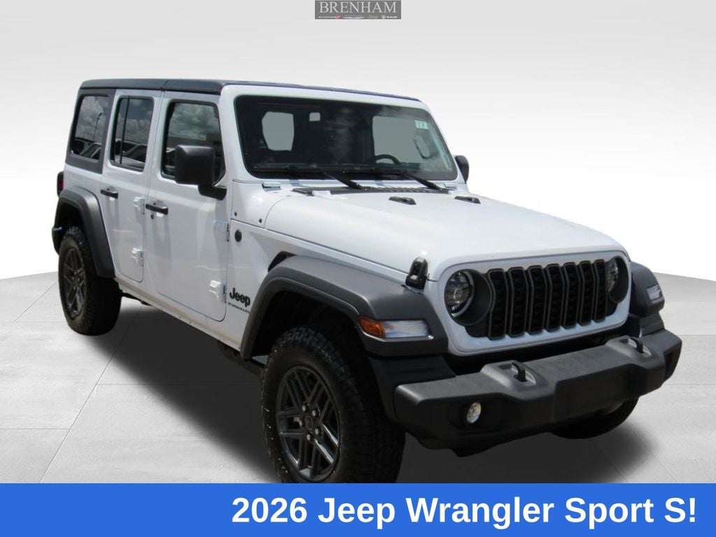 2026 Jeep Wrangler WRANGLER 4-DOOR SPORT S
