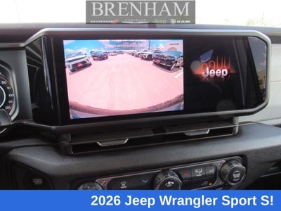 2026 Jeep Wrangler WRANGLER 4-DOOR SPORT S