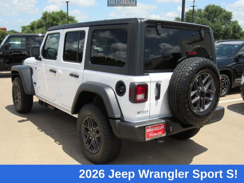 2026 Jeep Wrangler WRANGLER 4-DOOR SPORT S