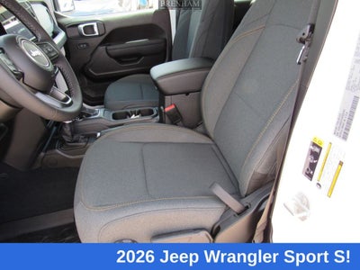 2026 Jeep Wrangler WRANGLER 4-DOOR SPORT S