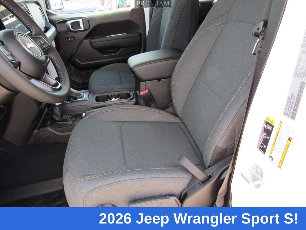 2026 Jeep Wrangler WRANGLER 4-DOOR SPORT S