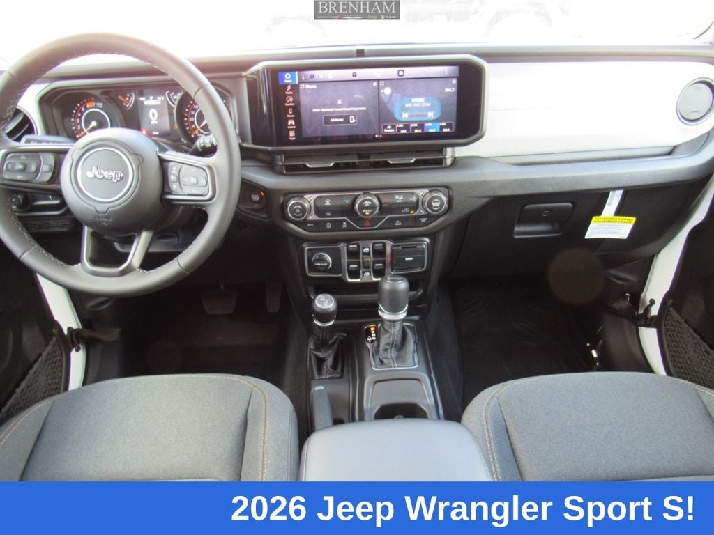 2026 Jeep Wrangler WRANGLER 4-DOOR SPORT S
