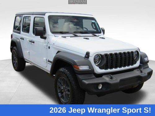 2026 Jeep Wrangler WRANGLER 4-DOOR SPORT S