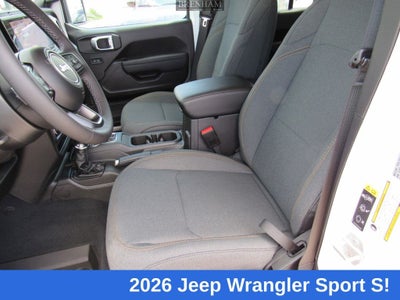 2026 Jeep Wrangler WRANGLER 4-DOOR SPORT S