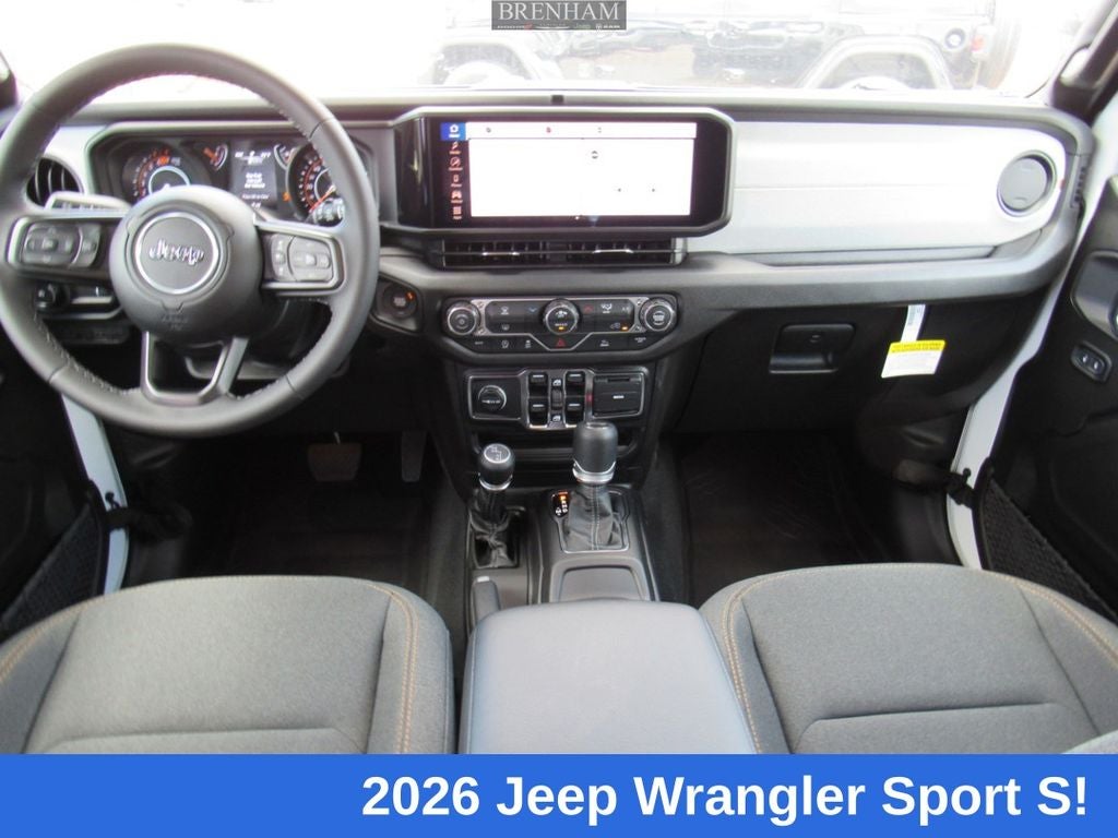 2026 Jeep Wrangler WRANGLER 4-DOOR SPORT S