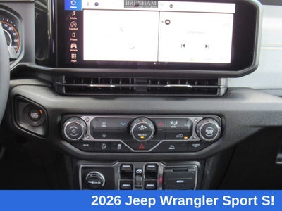 2026 Jeep Wrangler WRANGLER 4-DOOR SPORT S