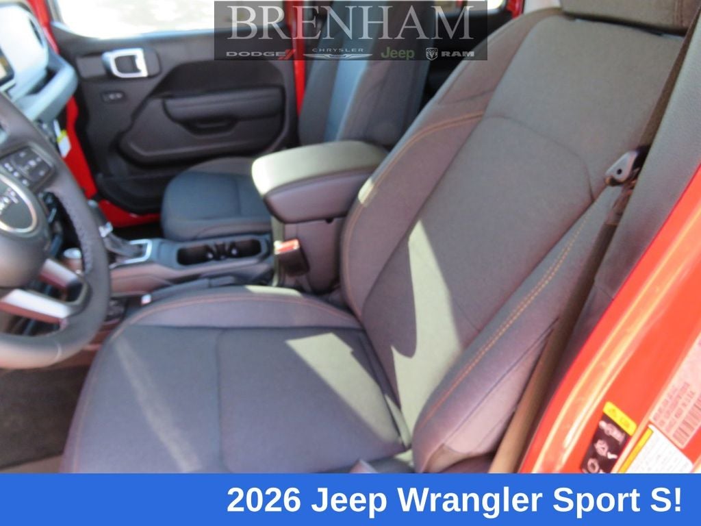 2026 Jeep Wrangler WRANGLER 4-DOOR SPORT S