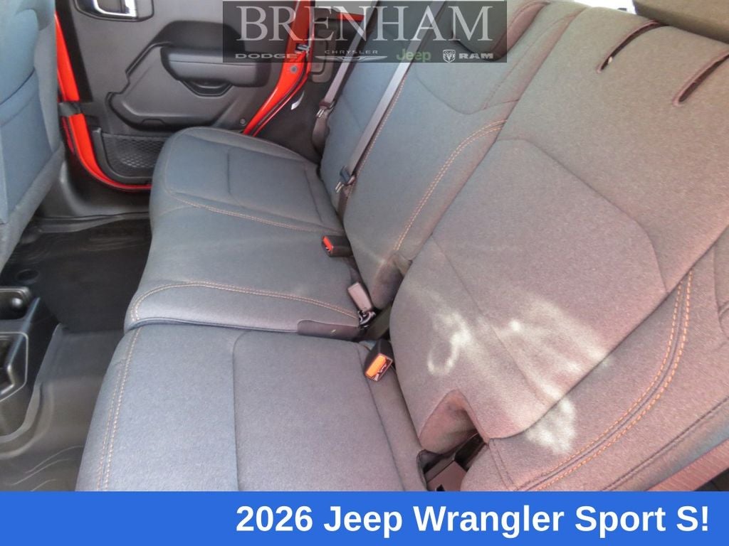 2026 Jeep Wrangler WRANGLER 4-DOOR SPORT S