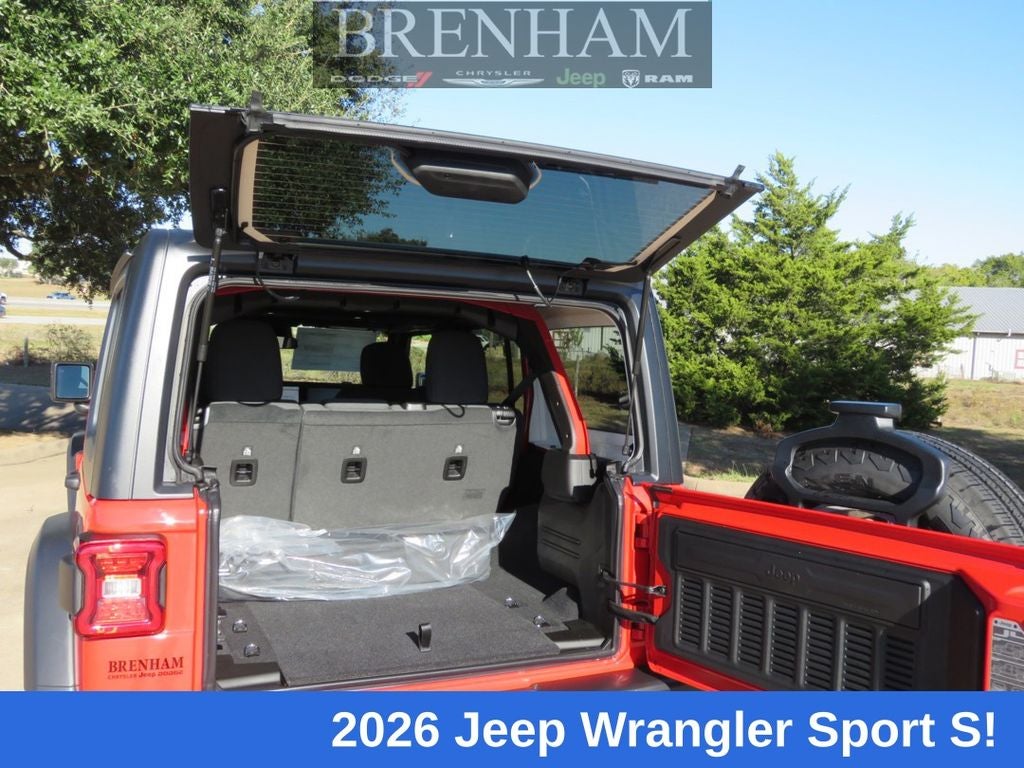 2026 Jeep Wrangler WRANGLER 4-DOOR SPORT S