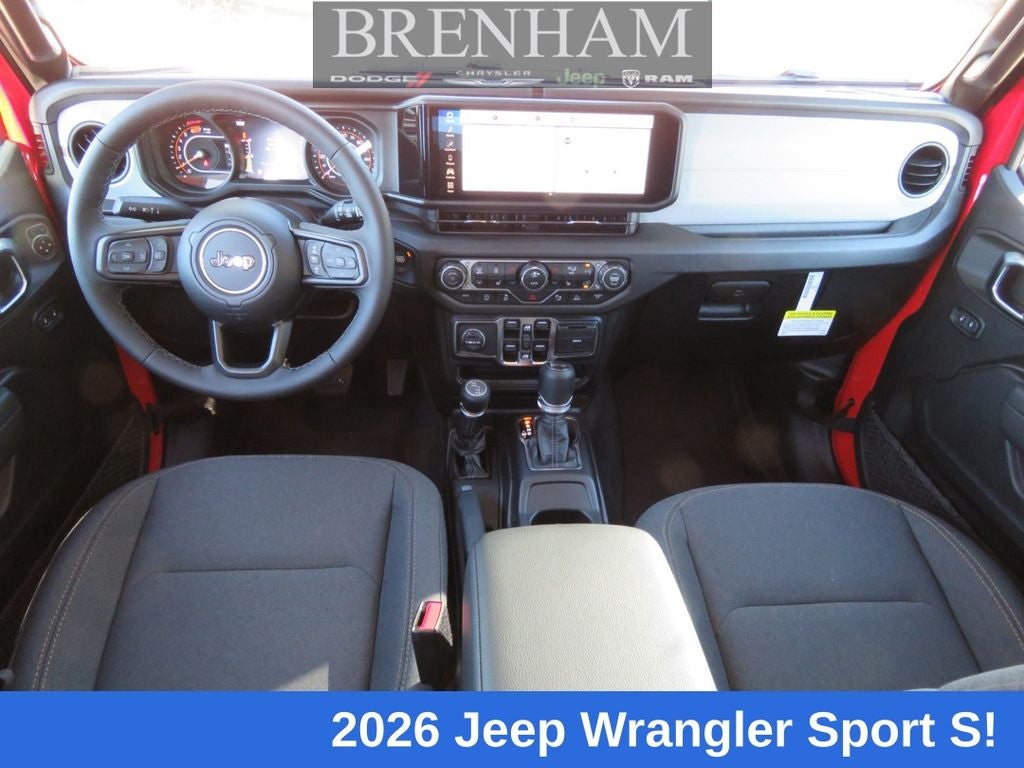 2026 Jeep Wrangler WRANGLER 4-DOOR SPORT S