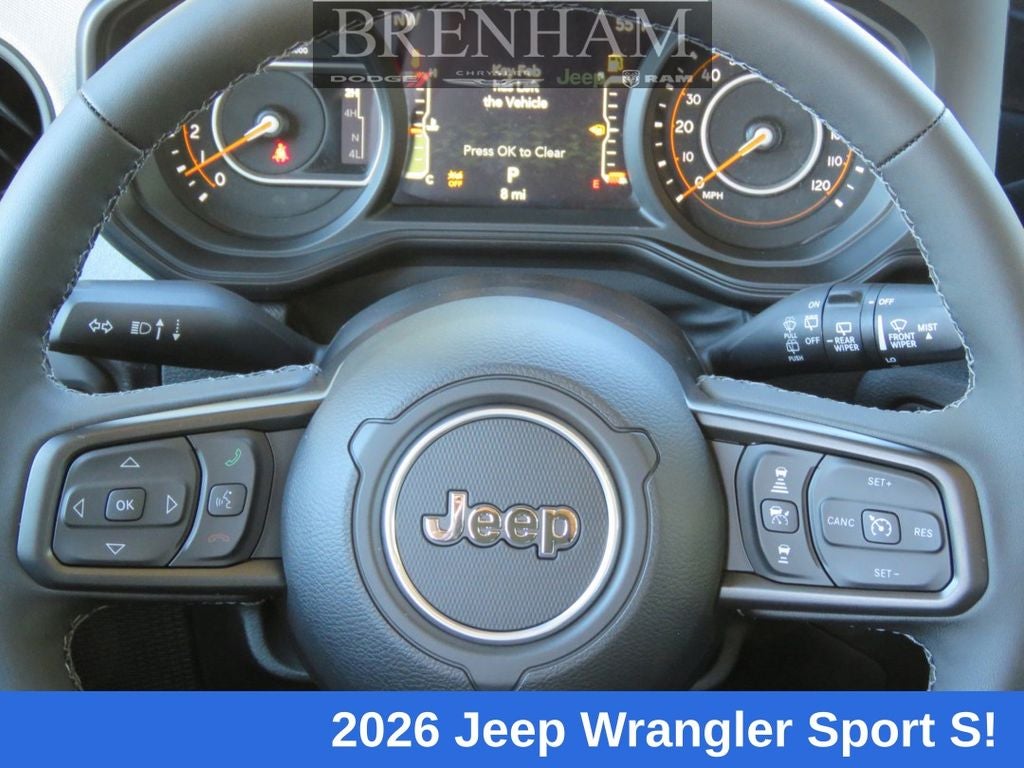2026 Jeep Wrangler WRANGLER 4-DOOR SPORT S