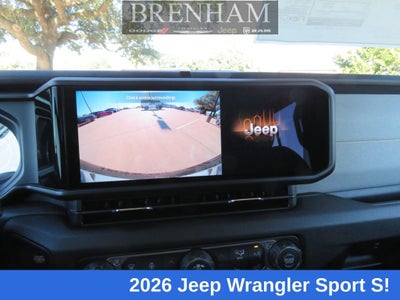 2026 Jeep Wrangler WRANGLER 4-DOOR SPORT S