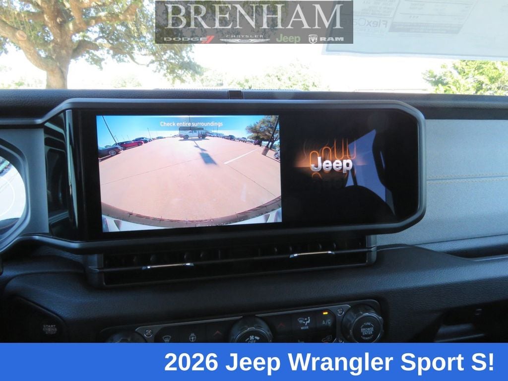 2026 Jeep Wrangler WRANGLER 4-DOOR SPORT S