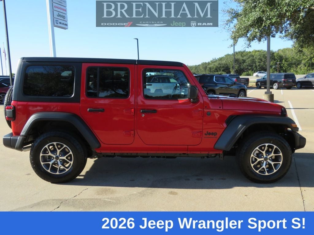 2026 Jeep Wrangler WRANGLER 4-DOOR SPORT S