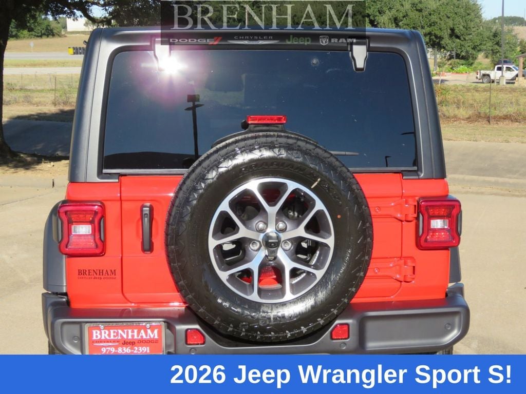 2026 Jeep Wrangler WRANGLER 4-DOOR SPORT S