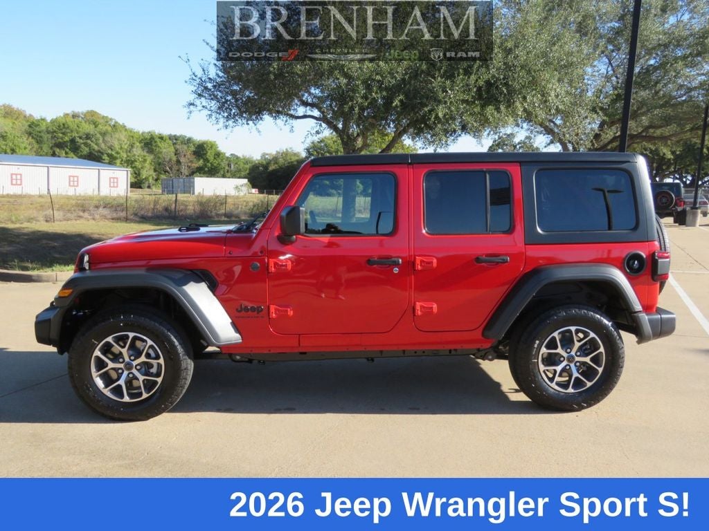 2026 Jeep Wrangler WRANGLER 4-DOOR SPORT S