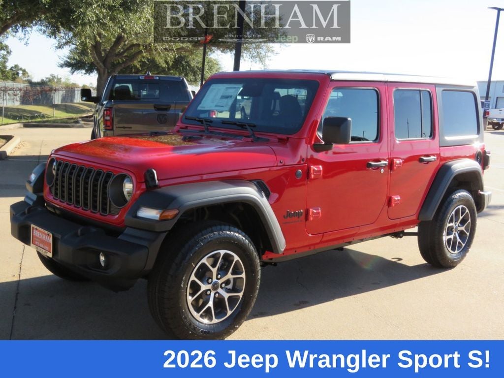 2026 Jeep Wrangler WRANGLER 4-DOOR SPORT S