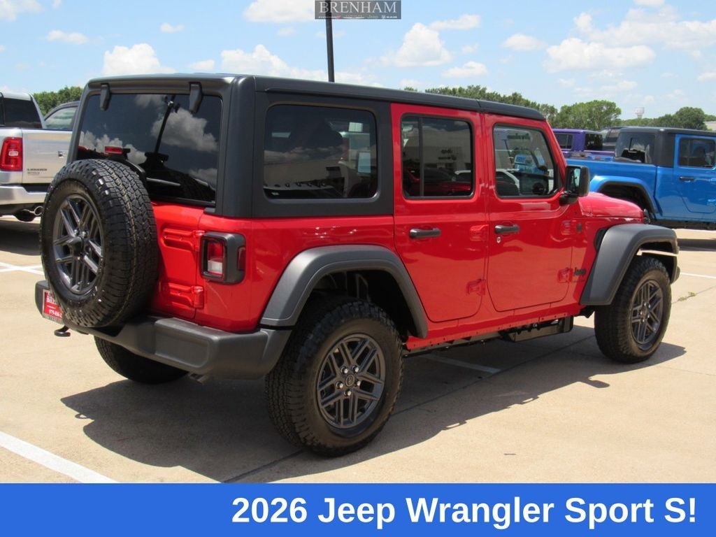 2026 Jeep Wrangler WRANGLER 4-DOOR SPORT S