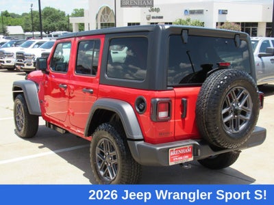 2026 Jeep Wrangler WRANGLER 4-DOOR SPORT S