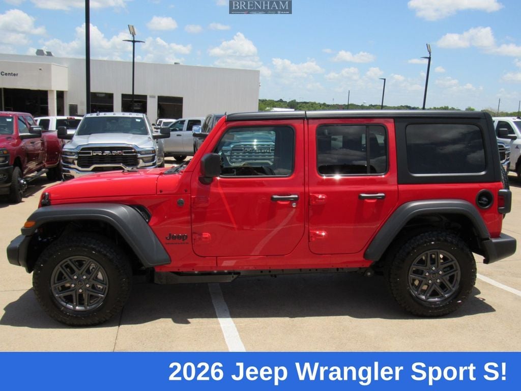 2026 Jeep Wrangler WRANGLER 4-DOOR SPORT S