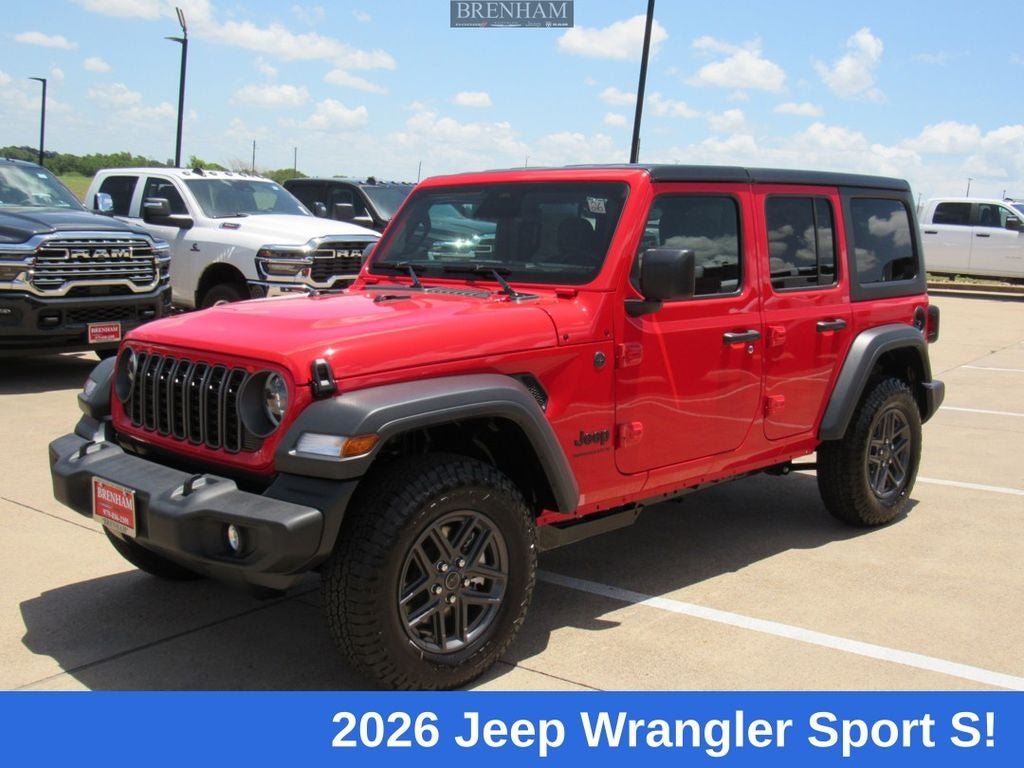 2026 Jeep Wrangler WRANGLER 4-DOOR SPORT S
