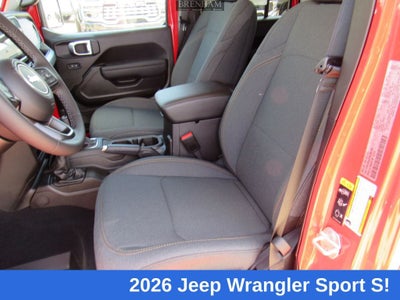 2026 Jeep Wrangler WRANGLER 4-DOOR SPORT S