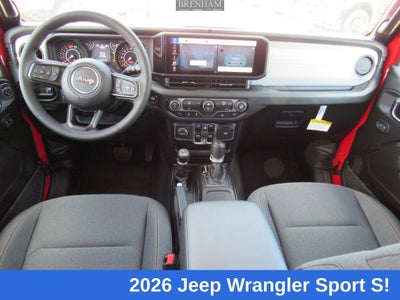 2026 Jeep Wrangler WRANGLER 4-DOOR SPORT S